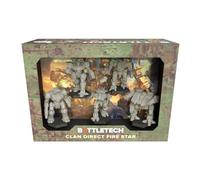 Catalyst Game Labs BattleTech Age 14+ | Miniatures | Clan Direct Fire Star | Expansion | Miniature Game Ages 14+