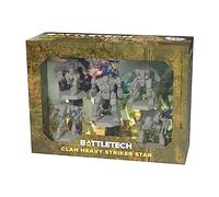Catalyst Game Labs | Battletech Clan Heavy Striker Star | Miniature Game | Ages 10+ | 2 Players | 120 Minutes Playing Time, Grey