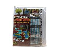 Catalyst Game Labs BattleTech Counters Pack Alpha Strike - Miniatures Wargame Accessory for 2+ Players, Ages 14+, 1.5 Hours+ Play Time - Essential Kit
