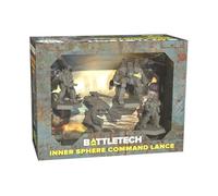 Catalyst Game Labs - Miniature Game - Inner Sphere Command Lance - BattleTech - Ages 12+