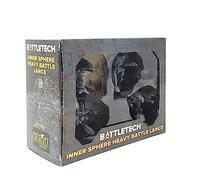 Catalyst Game Labs | BattleTech Inner Sphere Heavy Battle Lance | Miniatures Game | Ages 14+ | 2-10 Players | 30 Minutes Playing Time, Grey