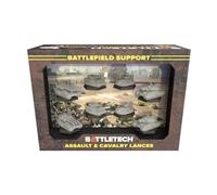 Catalyst Game Labs BattleTech | Mercenaries Forcepack | Battlefield Support Assault & Cavalry Lances | Expansion | Miniature Game Ages 14+, Grey