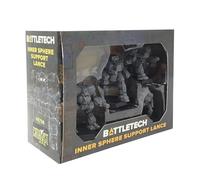 Catalyst Game Labs Miniatures - BattleTech Inner Sphere Support Lance Expansion - Ages 14+