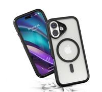 Catalyst Influence Case for iPhone 16, Military Grade Drop Protection Slim Case for Apple iPhone 16 with Wrist Lanyard, Compatible with Magsafe, Crystal Clear Back Protective Case Cover