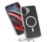 Catalyst Influence Case for iPhone 16 Plus, Military Grade Drop Protection Slim Case for Apple iPhone 16 Plus with Wrist Lanyard, Compatible with Magsafe, Crystal Clear Back Protective Case Cover