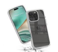 Catalyst Influence Case for iPhone 16 Pro, 2.5X Higher Drop Proof, Non-Slip Frosted Edges and Crystal Clear Back, Raised Edges Protection, 30% Louder Forward Audio, Lanyard Included