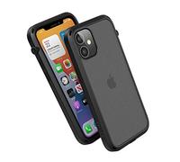 Catalyst Influence Series Case designed for iPhone 12 Mini, Compatible with MagSafe, Patented Rotated Mute Switch, 3m Drop Proof, Crux Accessories Attachment System Stealth Black