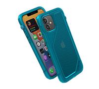 Catalyst Vibe Series Case Designed for iPhone 12/12 Pro, Patented Rotating Mute Switch, 10ft Drop Proof, Compatible with MagSafe, Crux Accessories Attachment System - Bondi Blue