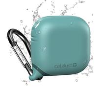Catalyst Waterproof Case for AirPods 4, Drop Protection Case Cover for Apple AirPods 4th Generation Case with Carabiner, Wireless Charging Silicone Case for Apple AirPods 4 Case for Women and Men