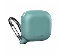 Catalyst Waterproof Case for AirPods 4, Drop Protection Cover for Apple AirPods 4th Generation Case with Carabiner, Wireless Charging Silicone Case for Apple AirPods 4 Case for Women and Men