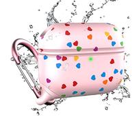 Catalyst Waterproof Special Edition Case for AirPods Pro (1st and 2nd Gen) Wireless and USB-C Charging Compatible, One-Piece Design, High Drop Protection, with Carabiner, Soft-Touch - Sweetheart