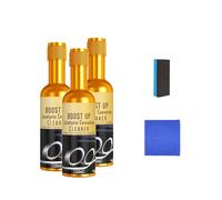Catalytic Converter Cleaner, 2025 Engine and Exhaust System Treatment, Fuel Additive to Clean Carbon Deposits, Improve MPG and Reduce Emissions, 120ml Bottle for Gas and Diesel Cars (3)