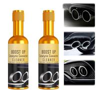 Catalytic Converter Cleaner, 2026 Fuel & Exhaust System Cleaners, Fuel System Treatment Oil Additive For Gas And Diesel Car, Engine Carbon Cleaners For Performance Optimization (2 PCS)