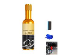 Catalytic Converter Cleaner, Catalytic Cleaner Auto Parts Engine Cleaners, Exhaust System Pipe Carbon Removal Cleaners Treatment Additive Oil for Gas and Diesel Car 120ML