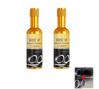 Catalytic Converter Cleaner, Engine and Exhaust System Treatment for Gasoline and Diesel Vehicles, Auto Parts Engine and Catalytic System Maintenance Oil, Removes Carbon Deposits (2 PC)