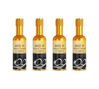 Catalytic Converter Cleaner, Exhaust System Pipe Carbon Removal Cleaner, Carburetor Throttle Engine Disassembly Cleaning Fuel System Treatment Oil Additive for Gas and Diesel Car 120ml (4 PCS)