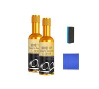 Catalytic Converter Cleaner Kit, Boost Up Fuel Catalytic System Cleaner for Gas Diesel Cars, Auto Parts Engine and Exhaust Pipe Cleaners Treatment & Lower Emissions (2 x Sponge Towel)