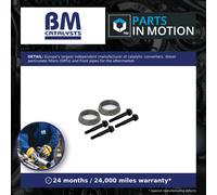 Catalytic Converter Fitting Kit fits OPEL ASTRA F 2.0 96 to 98 X20XEV BM Quality