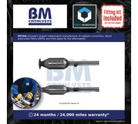 Catalytic Converter Type Approved + Fitting Kit fits VW CADDY Mk3 1.4 Rear BM