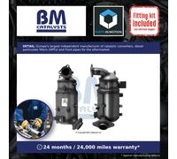 Catalytic Converter with DPF + Fitting Kit fits TOYOTA AVENSIS ADT250 2.0D BM