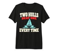 Catamaran Sailing Beach Cat Racing Crew Gift Premium T-Shirt