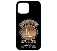 Catamaran-Sailing Yachting-Sailor Vintage Boat-Catamaran Case for iPhone 16 Pro Max