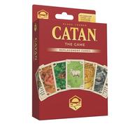 CATAN Base Game Card Accessory (6th Edition) Complete Replacement Set with 95 Resource Cards & 25 Development Cards, Made Studio