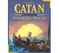 CATAN - Explorers and Pirates - Board Game EXPANSION - Ages 12+ - 3-4 Players - 90 Minutes Minutes Playing Time, One Colour