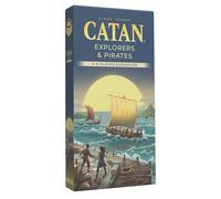 CATAN Explorers & Pirates - 5-6 Player Expansion 6th Edition - Requires Explores and Pirates & Catan Base Games to Play | Board Game | Ages 12+ | 5-6 Players | 60 Minutes Playing Time