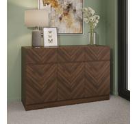 GFW Catania Large Sideboard in Walnut GFW Walnut