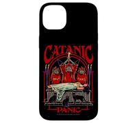 Catanic Panic Satanic Cat Retro Vintage Funny Adult Humor Case for iPhone 14 Plus