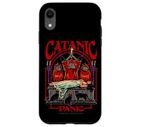 Catanic Panic Satanic Cat Retro Vintage Funny Adult Humor Case for iPhone XR