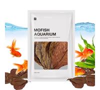 Catappa Leaves - Aquarium Almond Leaf Pack | Natural Water Conditioner For Fish Tank | Balancer, Betta Shrimp Shelter, Tea Color Enhancer, Mineral Supplement, Turtle Habitat Decor (20pcs)