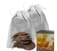 Catappa Leaves Aquarium Pack - Natural Shrimp Tank Accessory, Aquatic Habitat Enhancer | Immunity Boosting Leaf Supplement, Betta Friendly Leaf Solution, Fish Tank Water Softening, Shrimp Breeding
