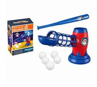 Catapult-Baseball Set for Kids, Portable Adjustable Baseball Pitching Machine for Indoor Outdoor A