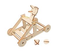 Catapult Kit - 9.7 x 6.7 x 1.2 inches, Catapult Kit, Physics Experiment, Educational Engineering Catapults, Practical Science Project for Extracurricular Family Activities for Children