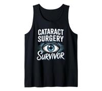 Cataract Surgery Survivor Funny Eye Humor Tank Top