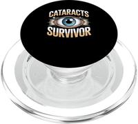 Cataracts Survivor Funny Eye Surgery Humor PopSockets PopGrip for MagSafe