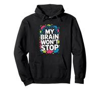 Catastrophizer Brain Overthinking Spiral Disaster Planning Pullover Hoodie