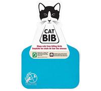 CatBib Bird Saving Cat Collar, Prevent Cats from Catching & Killing Birds, Anti Hunting Colorful Bib to Save Birds & Other Wildlife (Large, Turquoise)
