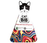 CatBib Bird Saving Cat Collar, Prevent Cats from Catching & Killing Birds, Anti Hunting Colorful Bib to Save Birds & Other Wildlife (Small, Rainbow)