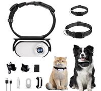 Catcam Pro, Cat Cam Pro 2.0, HD 1080p Video Camera Mini Cat Collar Camera, Pet Action Camera for Cats & Dogs, Waterproof Wireless Mini Sport Cam for Dog Adventures Indoor/Outdoor (White+64g)