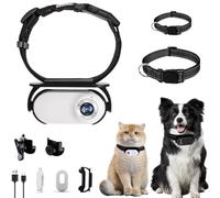 Catcam Pro, Cat Cam Pro 2.0, HD 1080p Video Camera Mini Cat Collar Camera, Pet Action Camera for Cats & Dogs, Waterproof Wireless Mini Sport Cam for Dog Adventures Indoor/Outdoor (White no card)