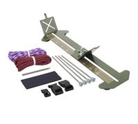 Catcan 2 in 1 Paracord Bracelet Jig, Paracord Bracelet Making Kit, Adjustable Length DIY Craft Monkey Fist Jig Tools 4" to 13" with Free Cord and Buckles