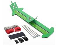 Catcan 2 in 1 Paracord Bracelet Jig, Paracord Bracelet Making Kit, Adjustable Length DIY Craft Monkey Fist Jig Tools 4" to 13" with Free Cord and Buckles