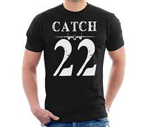 Catch 22 Plane Head On Men's T-Shirt Black