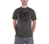 Catch A Fire World Tour T Shirt Bob Marley Grey L
