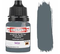 Catch A Grip Anti Slip Floor Paint - Non Slip Coating for Steps, Railings & Garages - 170 Colours, High Adhesion, Quick Dry, Multiple Sizes (Basalt grey, 10ml Tester Pot)