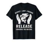 Catch and Release Fishing Conserve The Waters T-Shirt