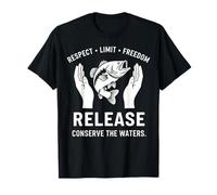 Catch and Release Fishing Conserve The Waters T-Shirt